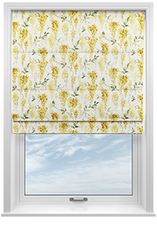 Wisteria Silk, Summer - Roman Blind